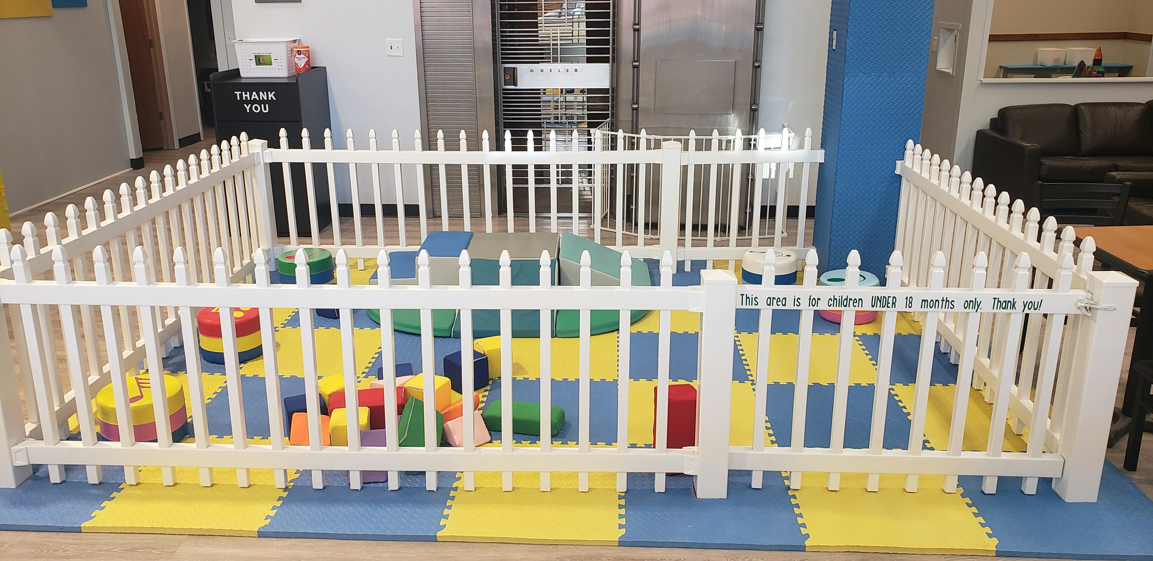 The toddler play area at The Play Station.